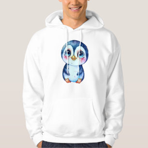 Adorable Penguin in the Snow Hoodie