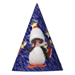 Adorable Penguin Ornament Christmas Paradise Party Hat