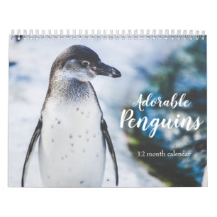 Adorable Penguins 2026 Calendar