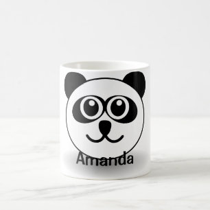 Adorable Personalised Panda Lover Mug Cup for Her