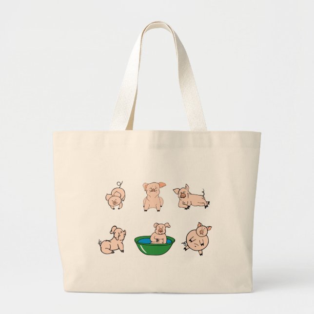 Adorable Pigs Lover Bag (Front)