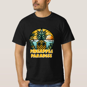 Adorable Pineapple Graphics for Tropical Enthusias T-Shirt