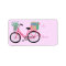 Adorable Pink Christmas Bicycle Holiday Xmas Gift 