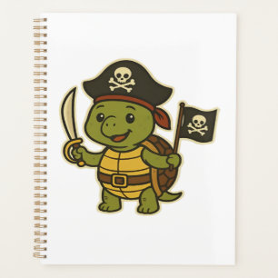 Adorable Pirate Turtle Classic T-Shirt Planner