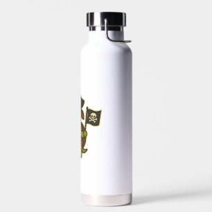 Adorable Pirate Turtle Classic T-Shirt Water Bottle