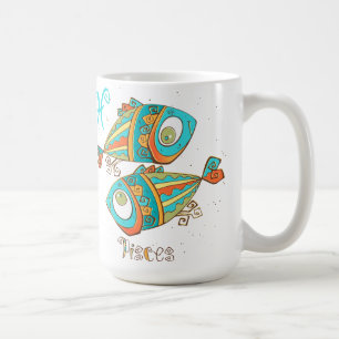 Adorable Pisces Fish Coffee Mug