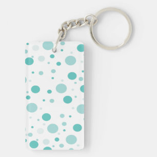 Adorable Polka Dots Pattern Key Ring