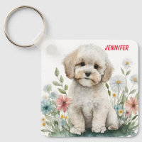 Adorable Poodle Puppy Dog