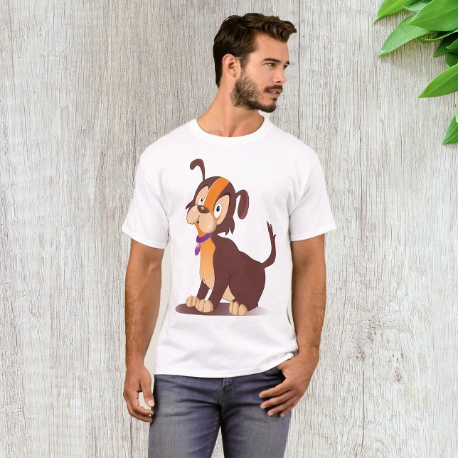 Adorable Puppy Mens T-Shirt (Creator Uploaded)