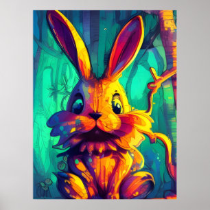 Adorable Rabbit Poster
