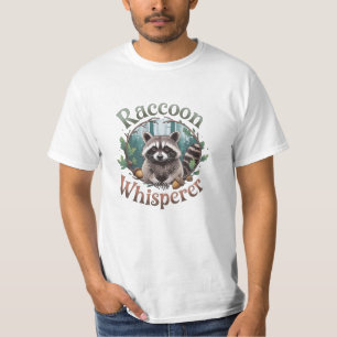 Adorable Racoon-Themed Art for Fans T-Shirt