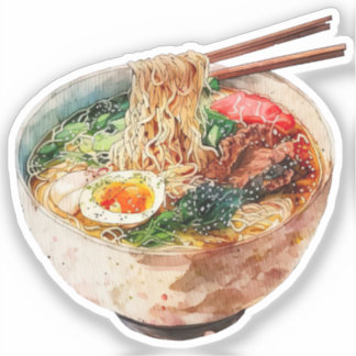 Adorable Ramen & Soup Mini Stickers