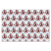 Red Gnome Christmas Tissue Paper | Zazzle