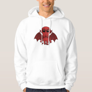 Adorable Red Cthulhu Sea Monster Hoodie