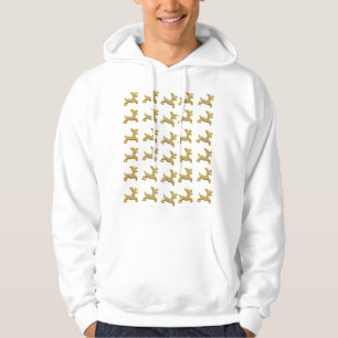 Adorable Reindeer Ugly Christmas Merry Christmas   Hoodie