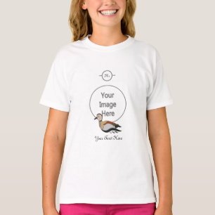 Adorable Ringed Teal Duck Swimming T-Shirt
