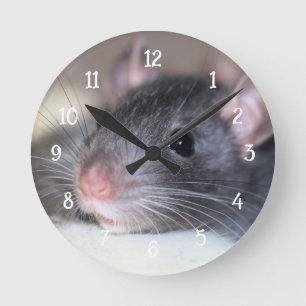 Adorable Round Clock