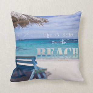 Adorable Sand, Ocean , Beach Chair Cushion