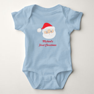 Adorable Santa Baby Bodysuit