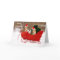 Adorable Santa Baby Chipmunks in Sleigh Card