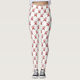 Adorable Santa Claus, Christmas Leggings