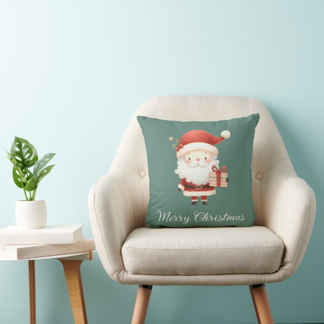 Adorable Santa Decorative Cojín Cushion (Chair)