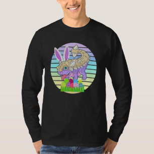 Adorable Saurus Dinosaur Bunny Ears Easter Dinosau T-Shirt
