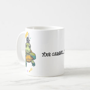 Adorable Sea Turtle Coffee Mug for Content Creator