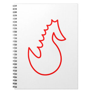 Adorable Searhorse Notebook
