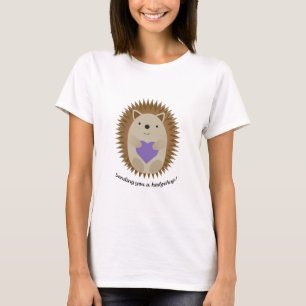 Adorable Sending You A Hedgehug Hedgehog T-Shirt