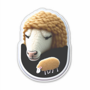 Adorable Sheep Stickers for Every Occasion