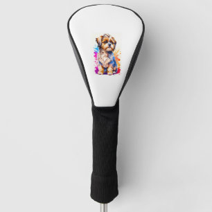 Adorable Shih Tzu Golf Head Cover