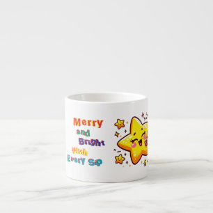 "Adorable Shiny Start" Classic Mug, 11 oz Espresso Cup