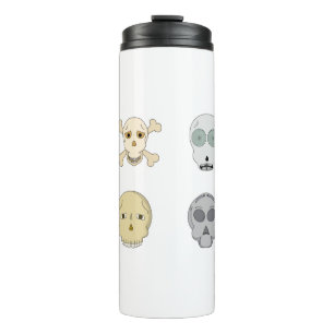 Adorable Skulls Collection Thermal Tumbler