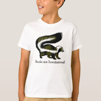 Adorable Skunk Tees For Kids - Matching Shoes!