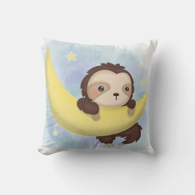 Adorable Sloth Cushion (Front)