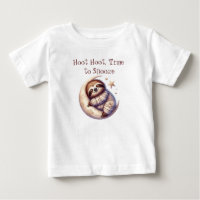 Adorable Sloth & Moon Baby cloth