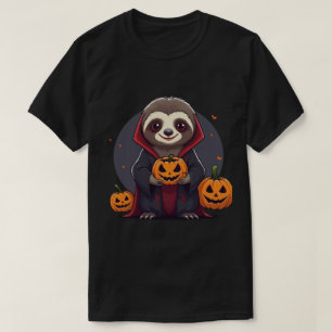 Adorable Sloth Vampire Halloween Perfect Spookyfun T-Shirt