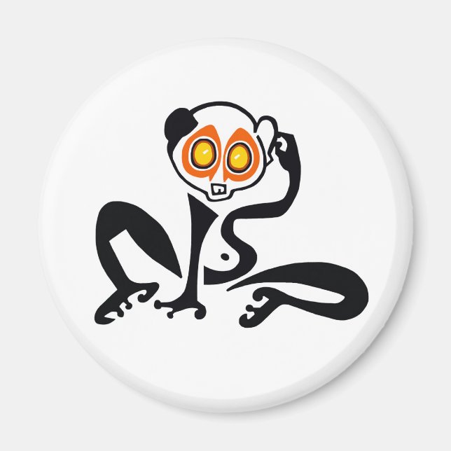 Adorable Slow LORIS -Primate - Wildlife Magnet (Front)