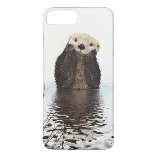 Adorable Smiling Otter in Lake iPhone 8 Plus/7 Plus Case