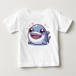 Adorable Smiling Shark Baby T-Shirt