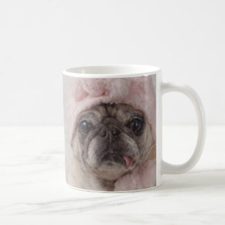 Adorable Snow Pug Mug by Pugs and Kisses