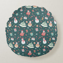 Adorable Snowman Christmas Pattern