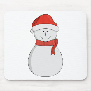 Adorable Snowman Mouse Mat