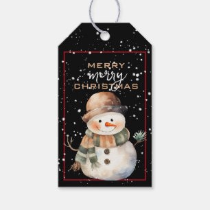 Adorable SnowmanChristmas Gift Tags