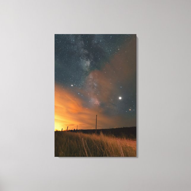 Adorable Space Canvas Print (Front)