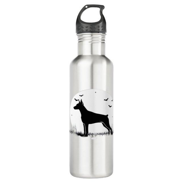 Adorable Spooky Golden Retriever Ghost Classic T-S 710 Ml Water Bottle (Front)
