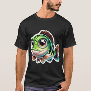 Adorable Spotted Bass Fish T-Shirt