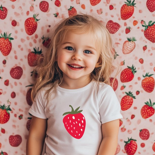 Adorable Strawberry  Baby Bodysuit (Creator Uploaded)
