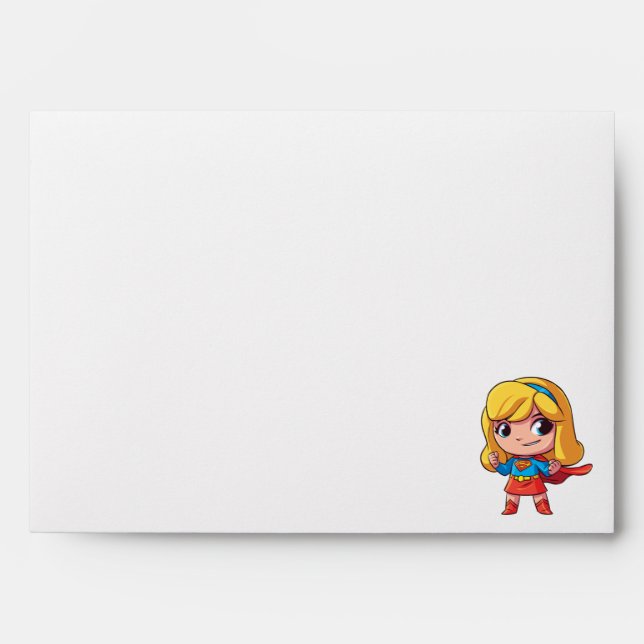 Adorable Supergirl Stance Envelope (Front)